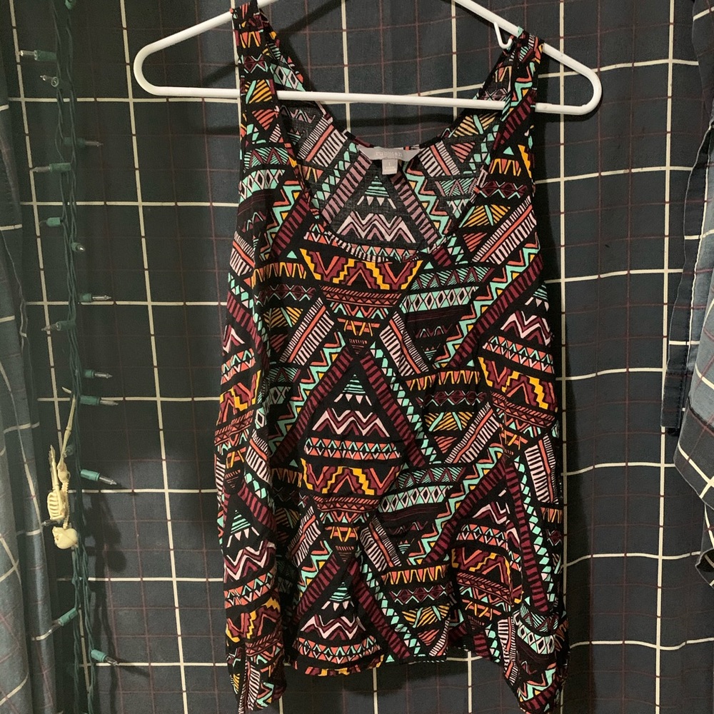 Rubbish Tribal Print Tank